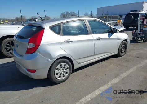 2016 Hyundai Accent Se z USA, uszkodzony, nr VIN KMHCT5AE2GU286511